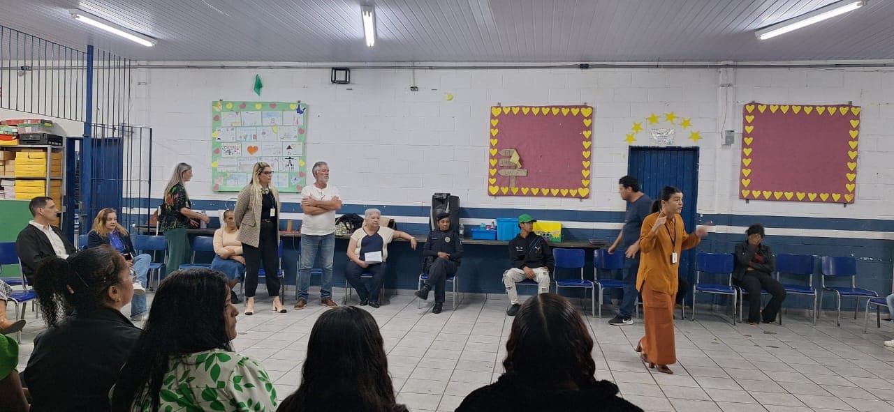 Imagem: Escolas municipais recebem ação sobre direitos e proteção às mulheres